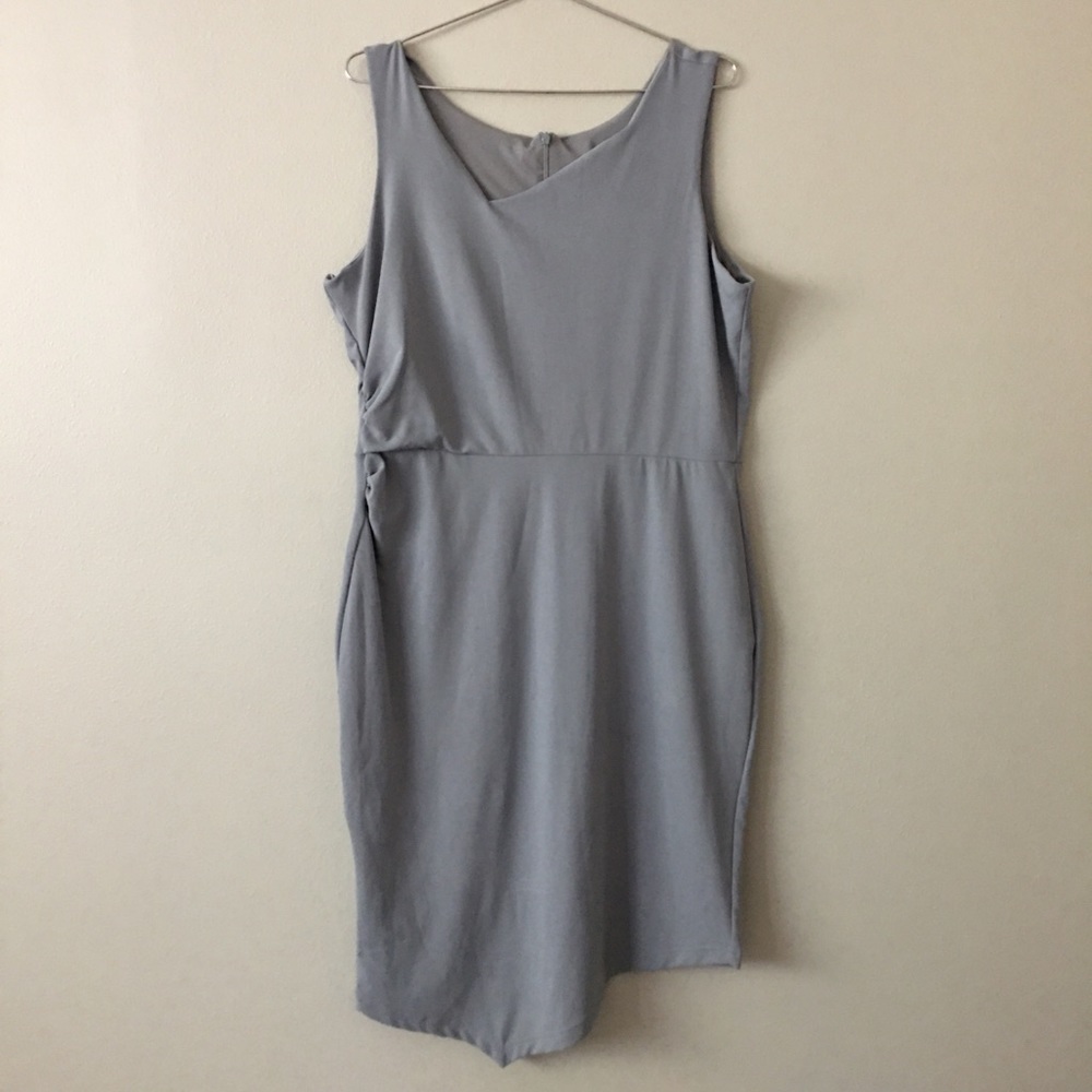 NEW BETABRAND No Sweat Cocktail Dress Grey 2X